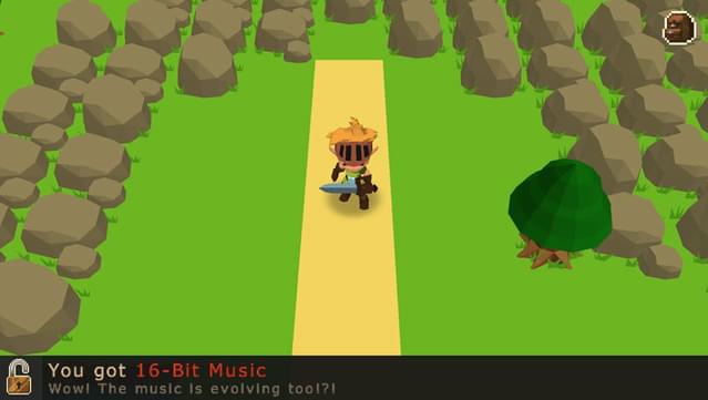 Evoland Gameplay Screenshot