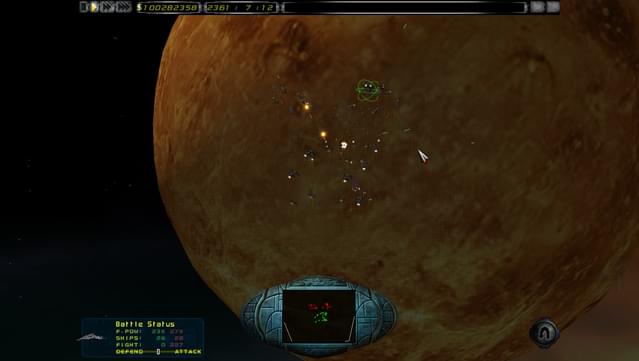 Imperium Galactica II: Alliances Gameplay Screenshot