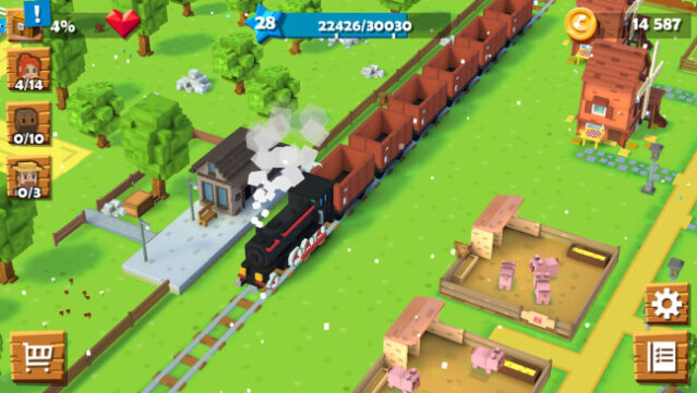 Blocky Farm Gameplay Screenshot