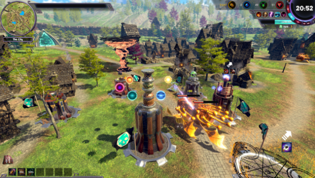 Elemental War Gameplay Screenshot