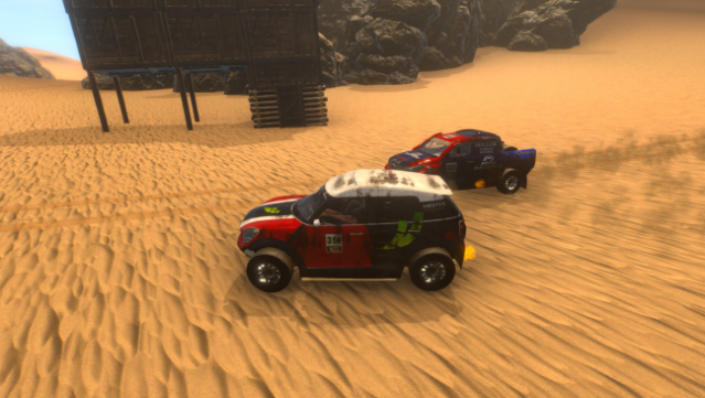 Extreme Rally Raid Gameplay Screenshot