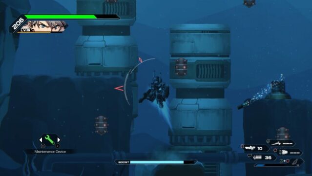 HARDCORE MECHA Gameplay Screenshot