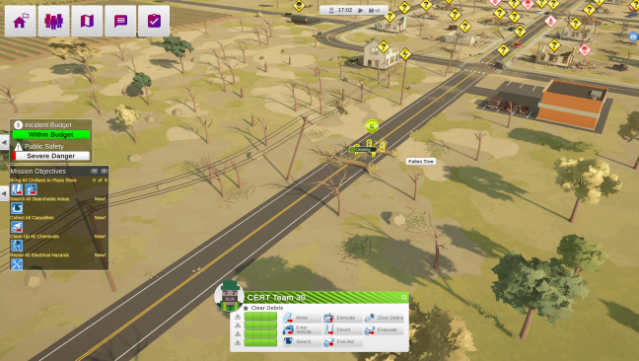 Incident Commander Gameplay Screenshot