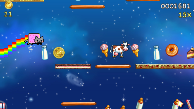 Nyan Cat: Lost in Space PC Screenshot
