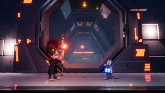 Omega Mouse Zero Gameplay Screenshot
