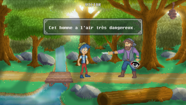 Pierre’s Adventures in French Gameplay Screenshot