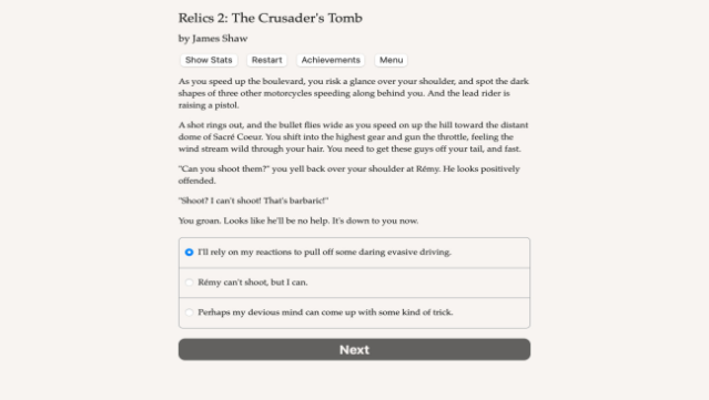 Relics : The Crusader’s Tomb Gameplay Screenshot