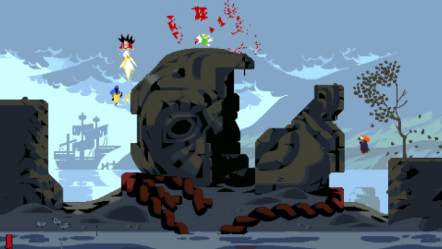 Samurai Gunn PC Screenshot