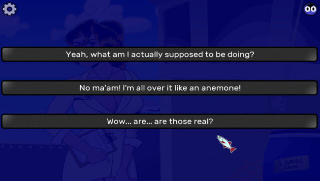 Shark Dating Simulator XL Gameplay Screenshot
