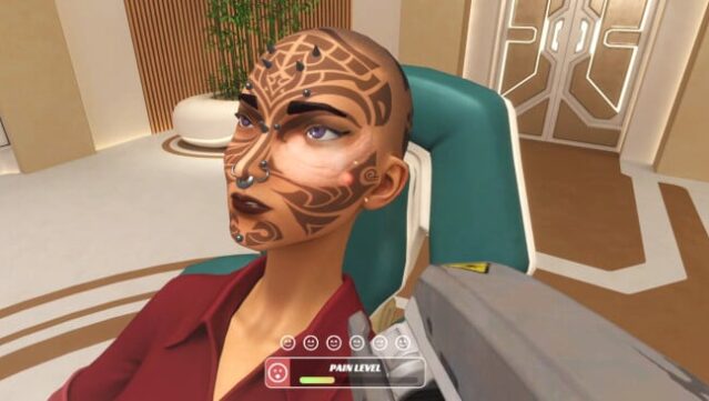 Tattoo Removal Simulator Gameplay Screenshot