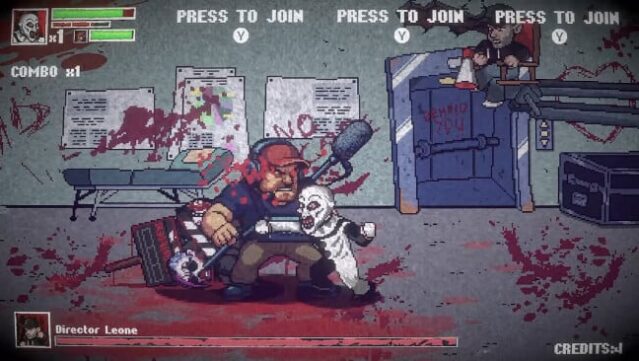 Terrifier: The ARTcade Game Gameplay Screenshot