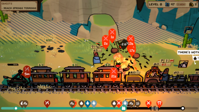 Trackline Express Gameplay Screenshot