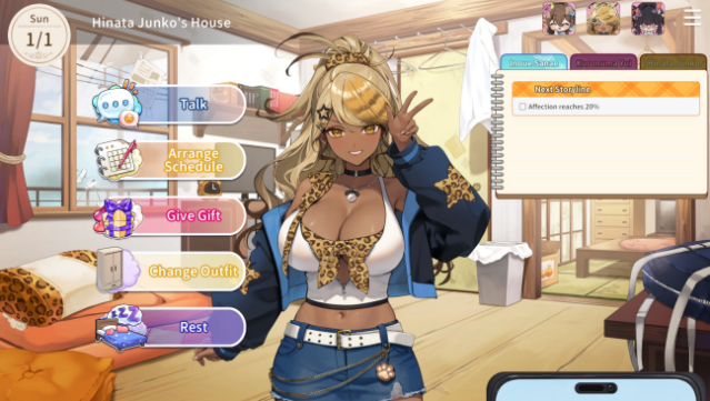 V-LOVER! Gameplay Screenshot