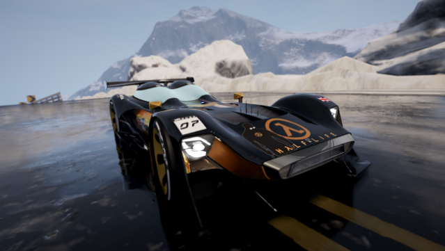 Xenon Racer Gameplay Screenshot