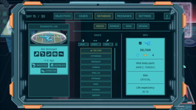 Alien Morgue Gameplay Screenshot